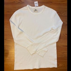 J CREW Men’s Waffle Knit Thermal